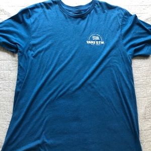 Lightly worn Blue XXL Vans T Shirt
